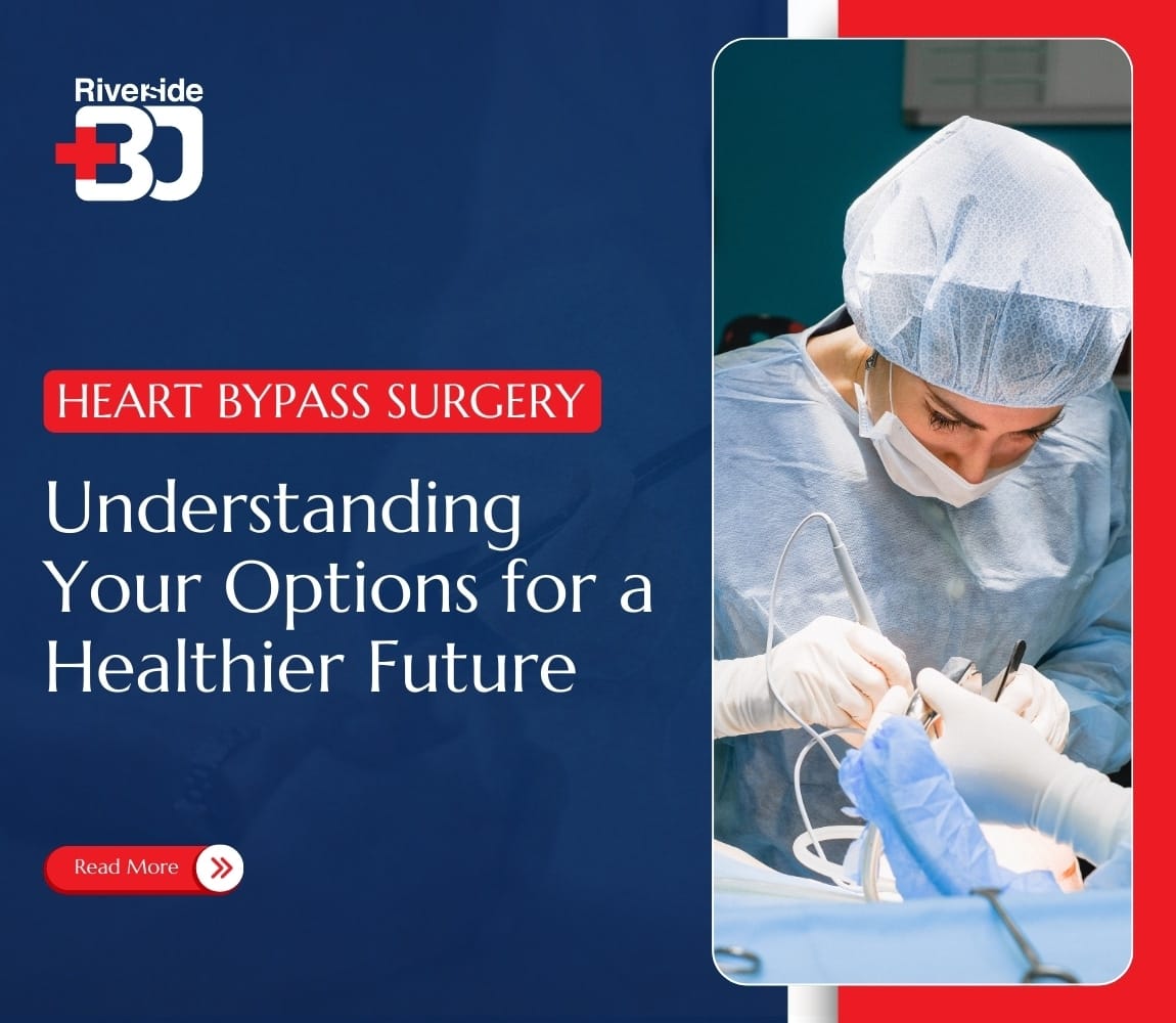 Surgeon performing bypass surgery