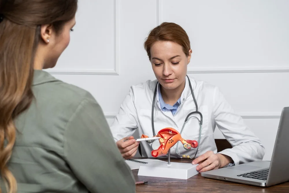 urologist consulting with patient