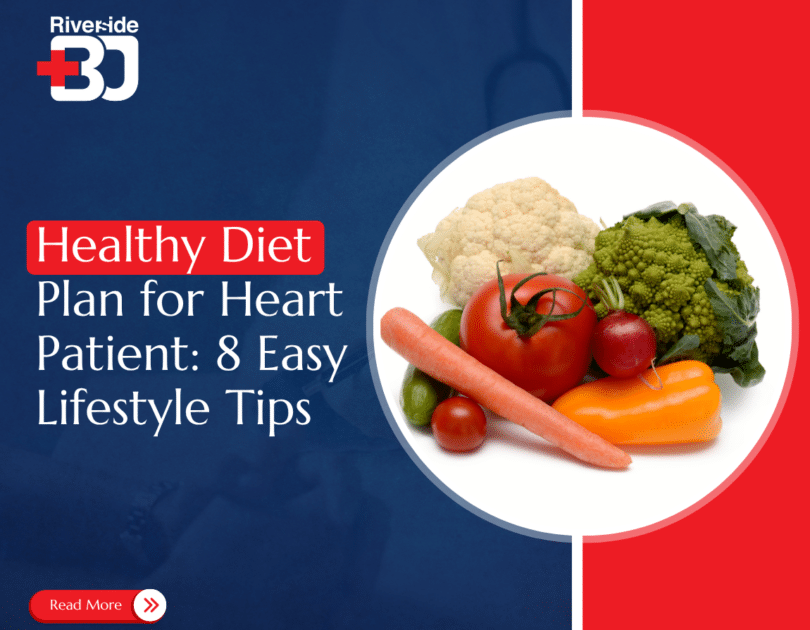 Healthy diet plan for heart patient