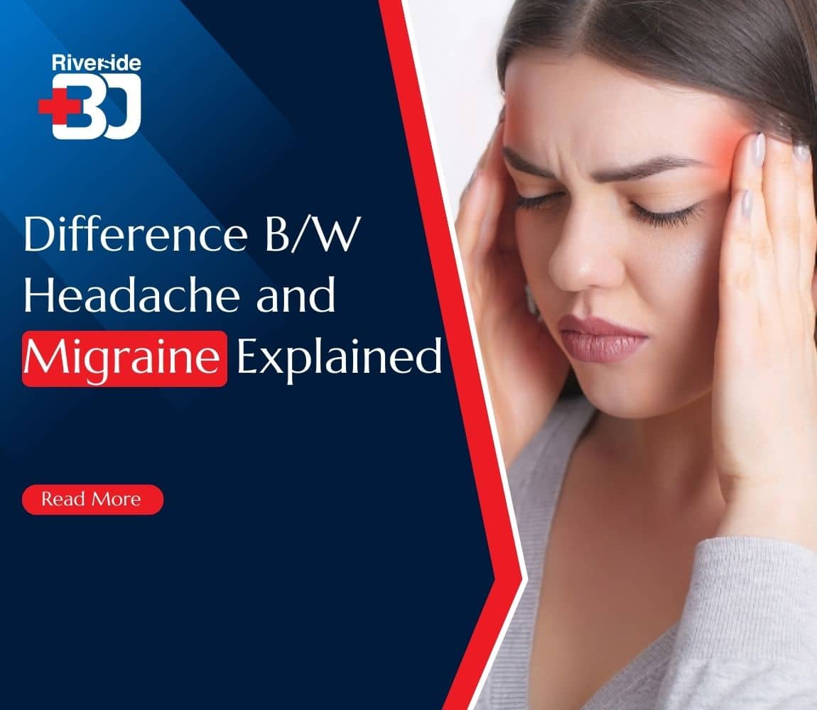 Feature image of Headache vs Migraine blog