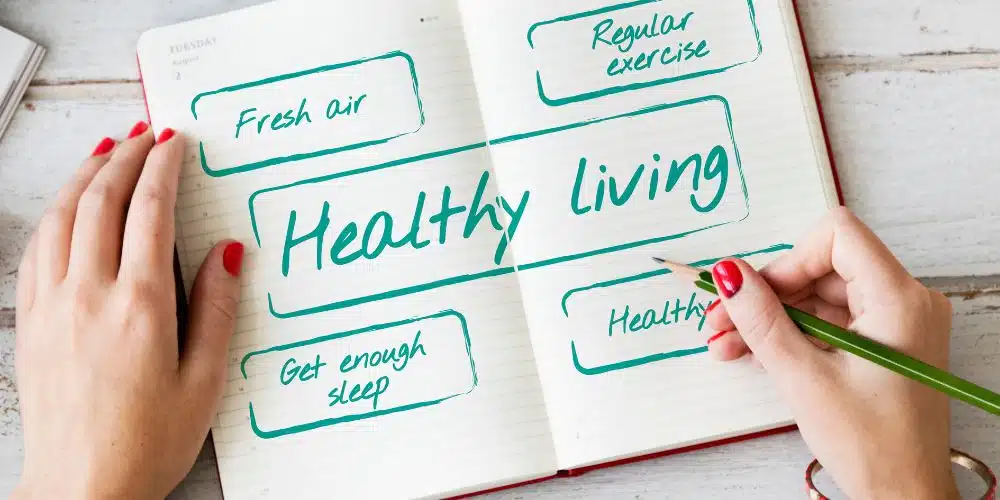Internal image to show how changing lifestyle help to control cholesterol