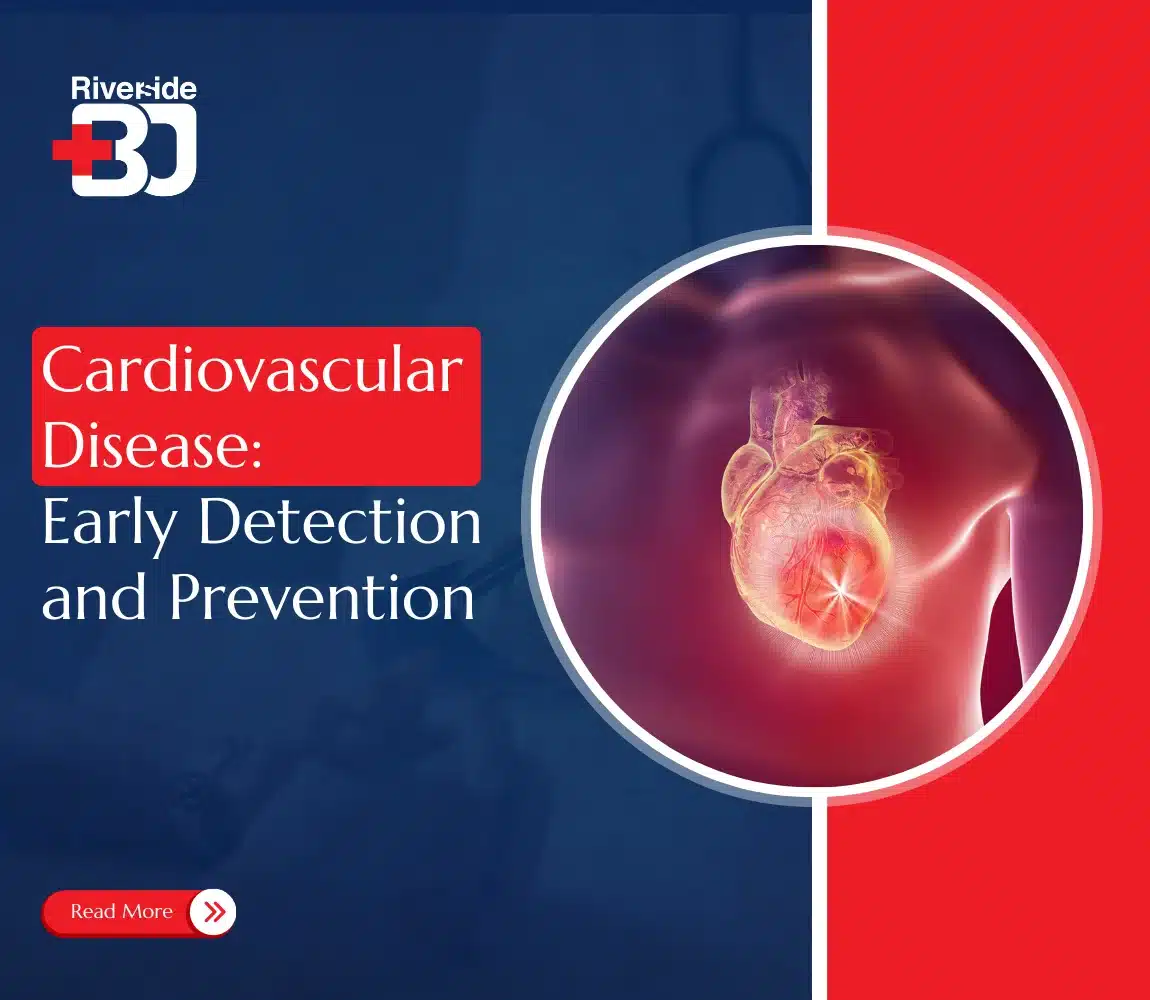 Infographic on cardiovascular disease highlighting early detection and prevention strategies for better health outcomes.